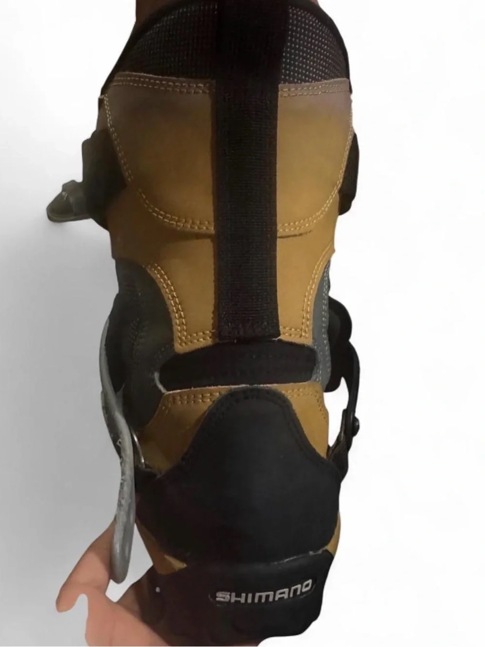 Shimano Yellow and Gray Men's Clicker Boots